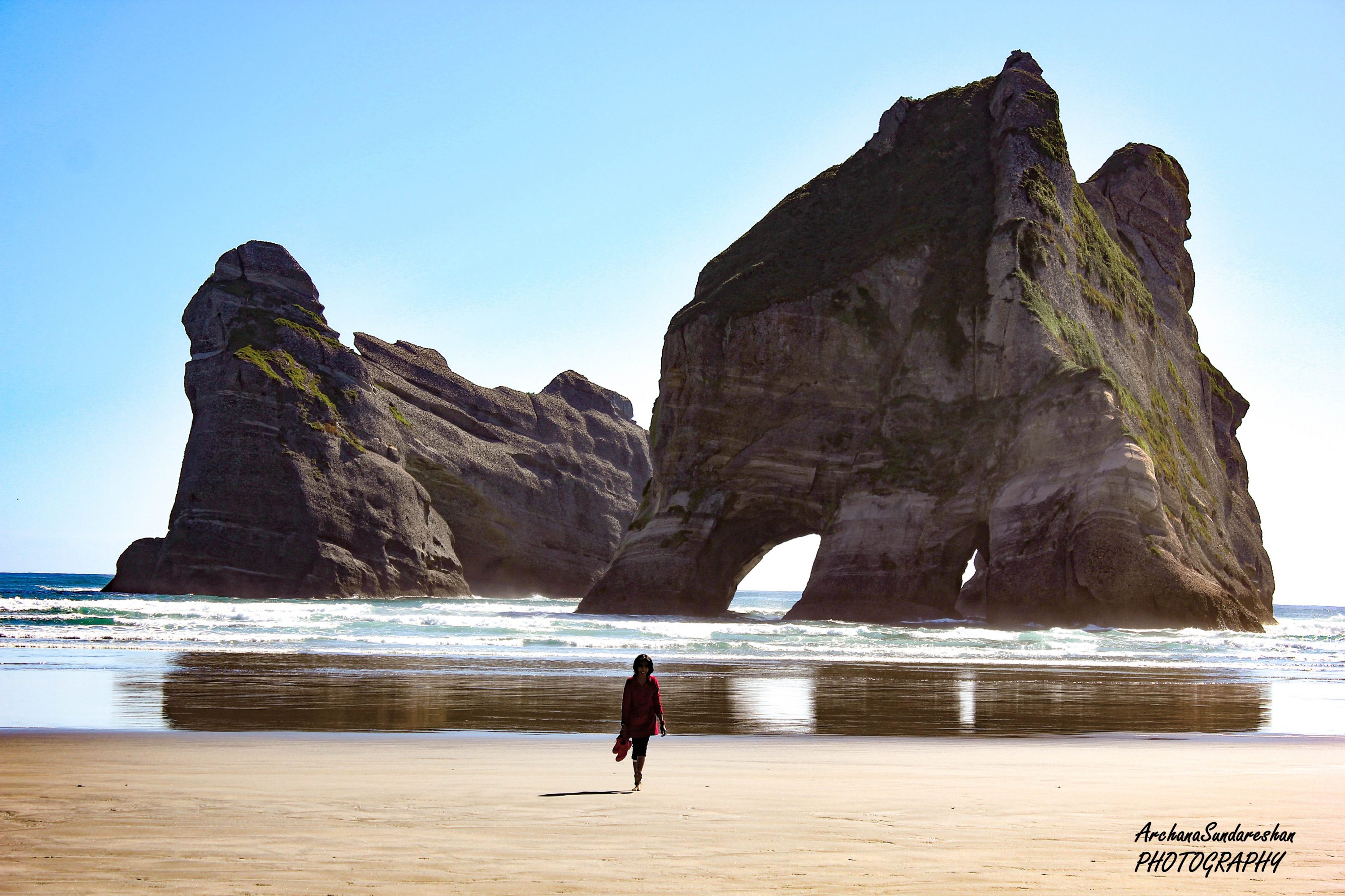 Archway Islands Wharariki Beach