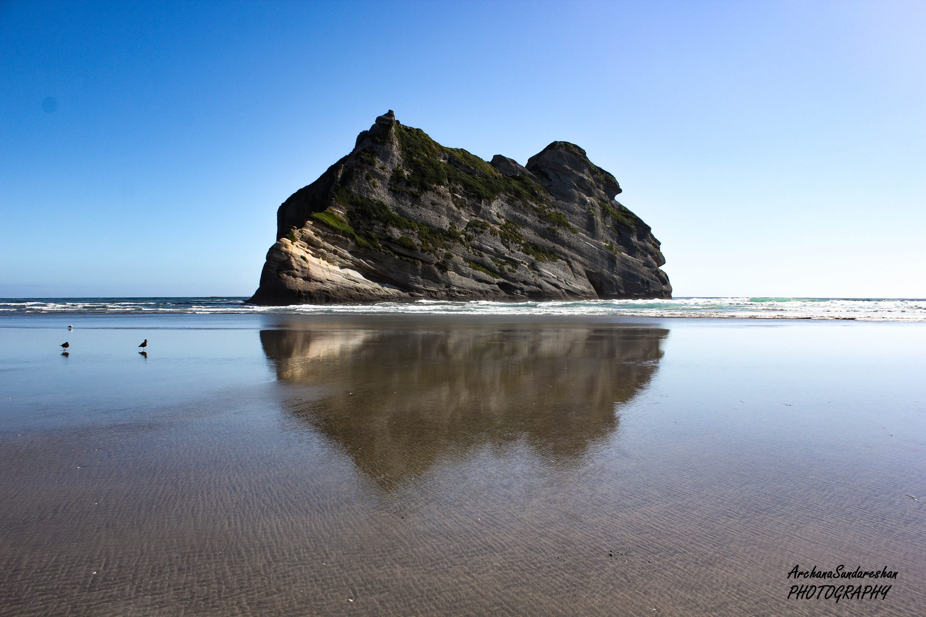 Wharariki Beach