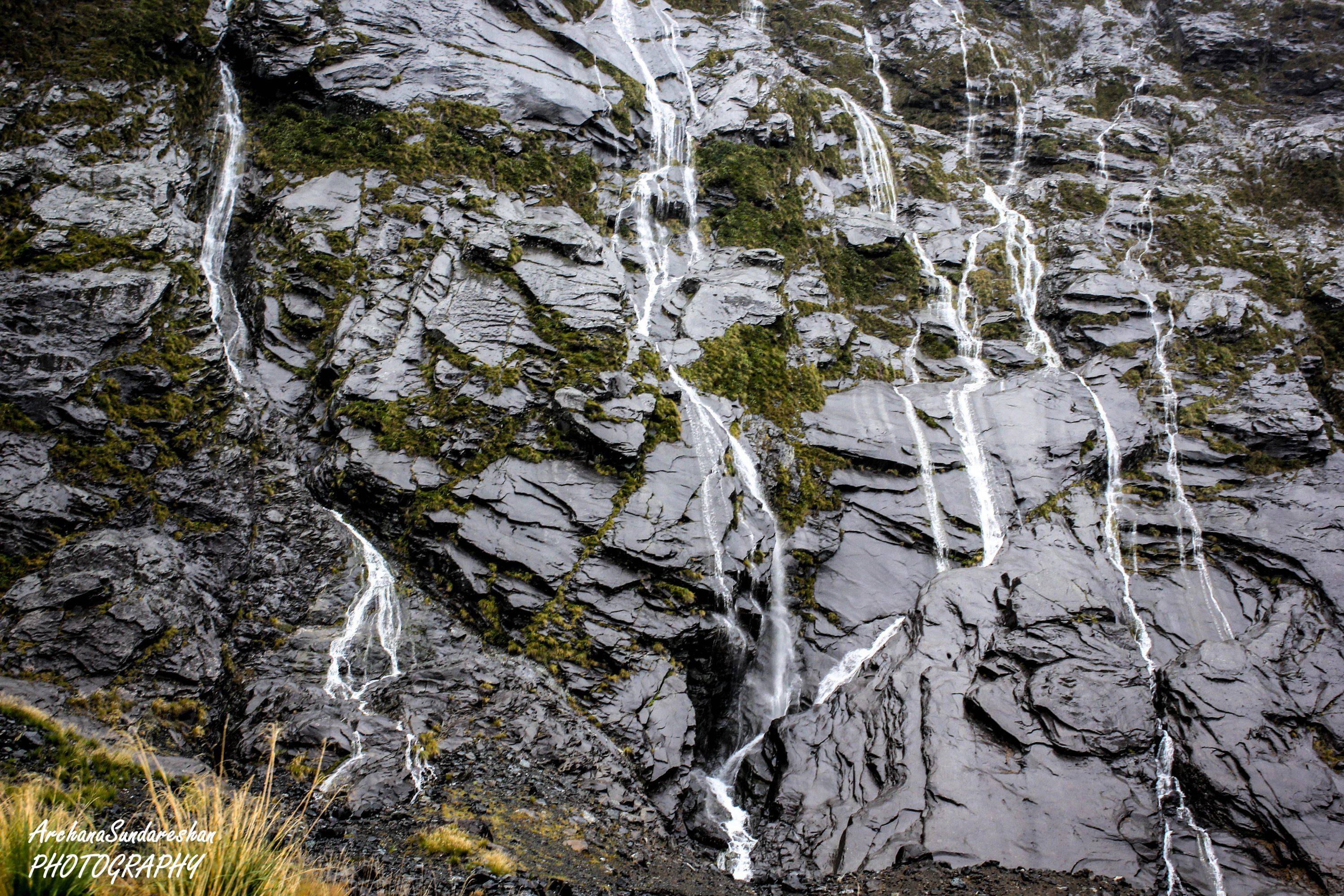 When it starts to rain in Milford Sound - birth of countless waterfalls