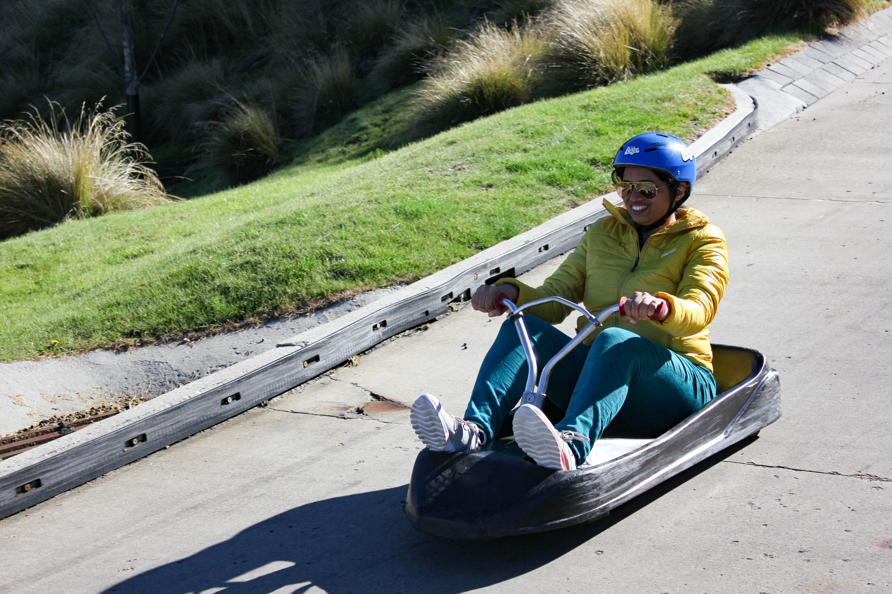 Skyline luge ride